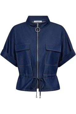 TerryCC Vest 120Navy 40036