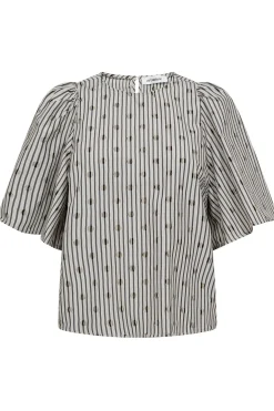 TrixieCC Dot Blouse 138Light Grey 35873