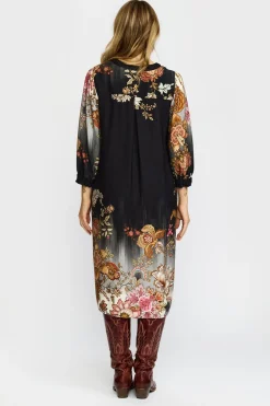 Valmas BLACK FLOWERS 1021423