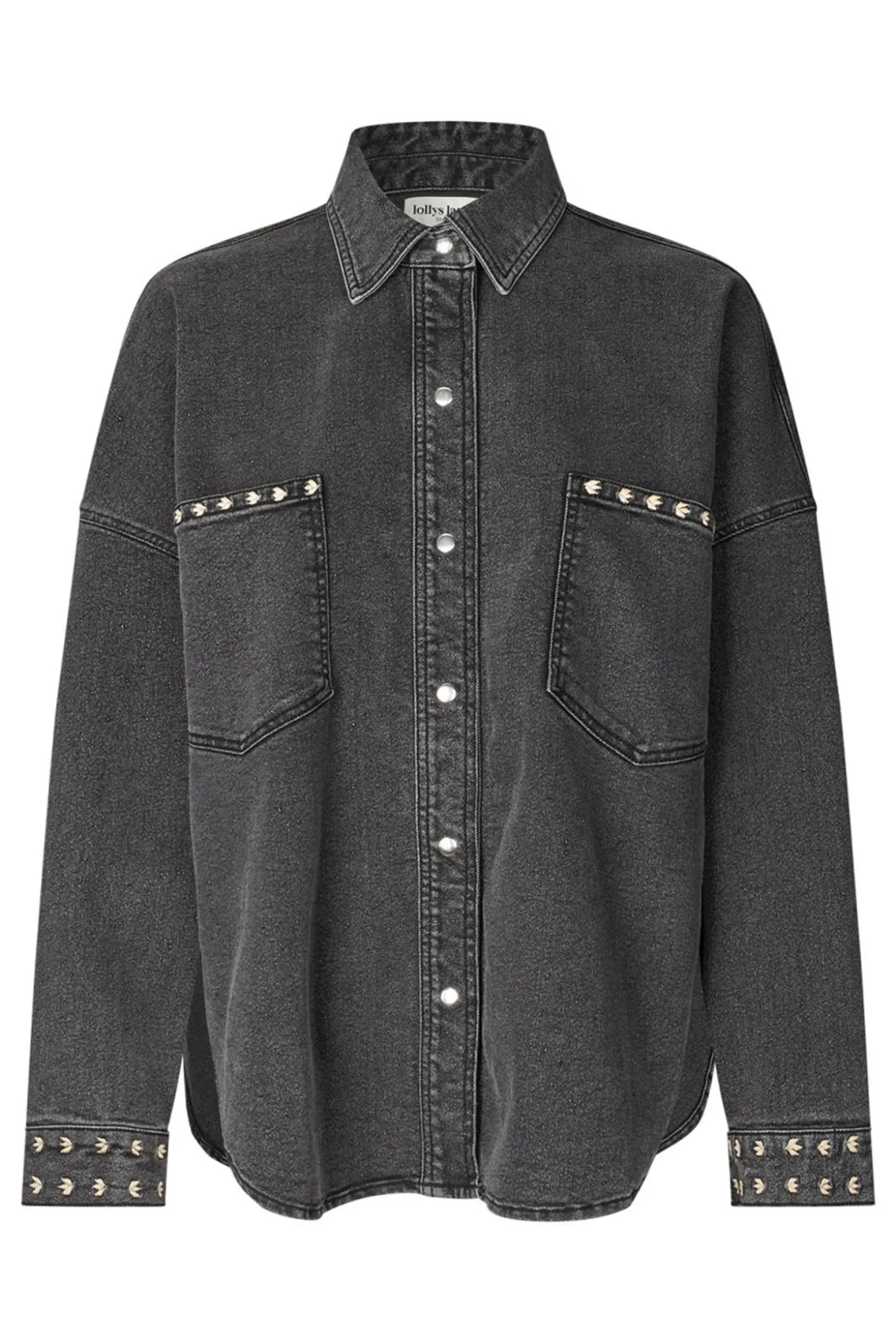 VeidaLL shirt LS 18 Washed Black 254541038