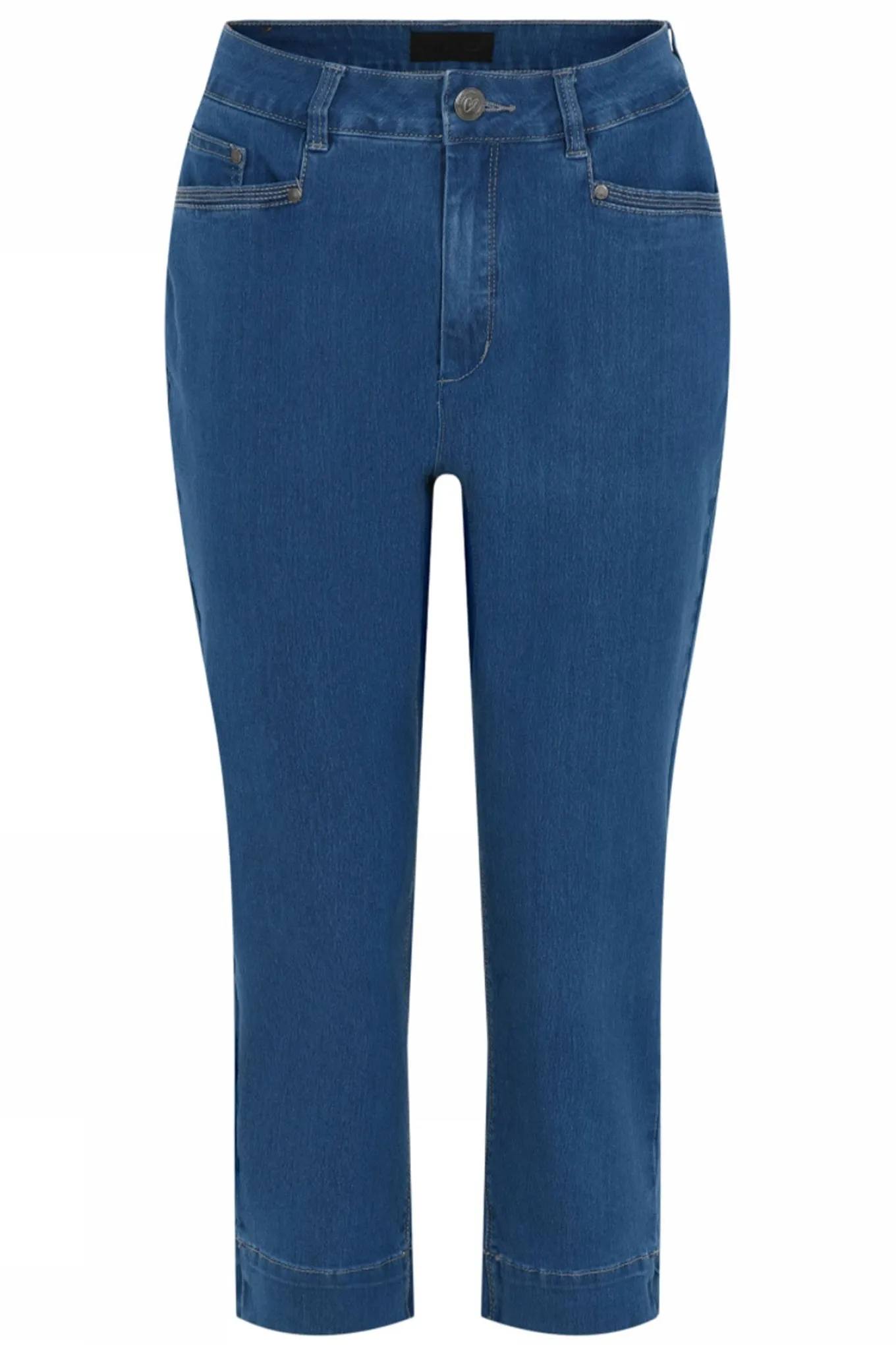 Vera Capri Medium Blue Denim 6006/450