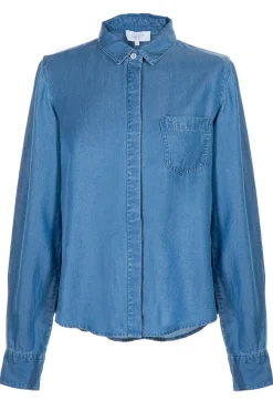 VILJE Shirt 280 Washed Blue 2430190141