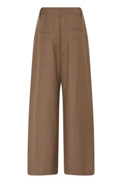 Waterlilybbvala Pants Brown Melange BBW4753