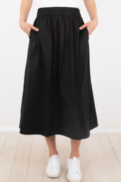 Yara Poplin Black 158280