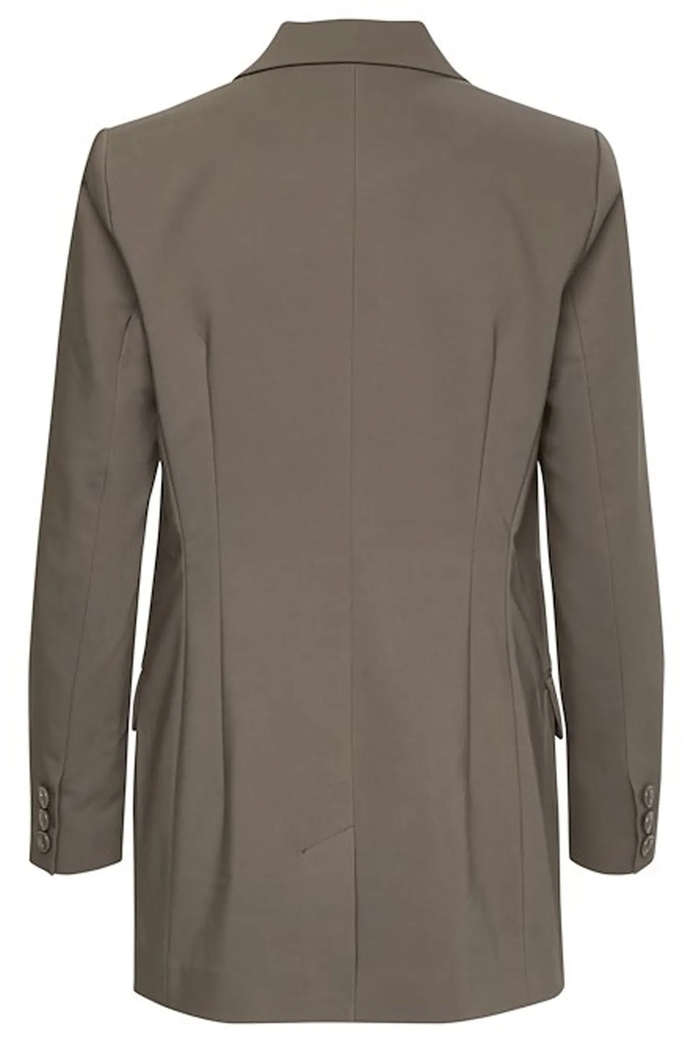 ZellaIW Long Blazer Sandy Grey 30106239