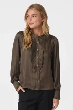 Zola Blouse Brown 159058